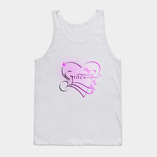 Grace - female name Tank Top by AhMath